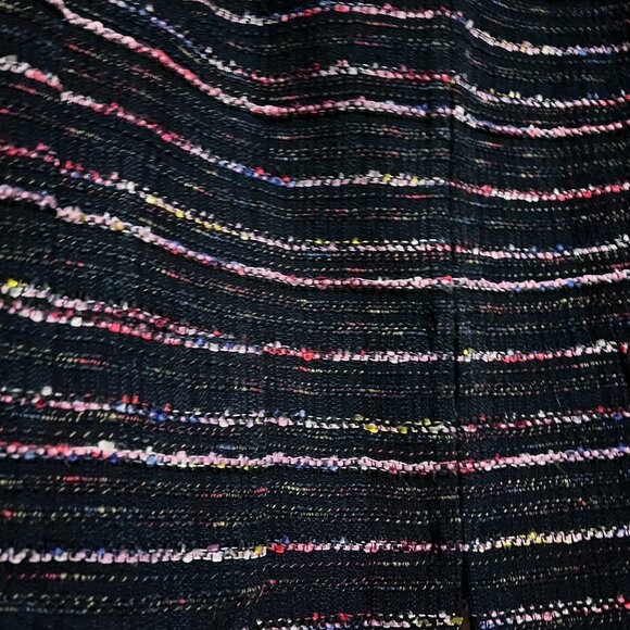 Talbots Navy Multi-Color Rainbow Confetti Tweed Blazer - Picture 7 of 14